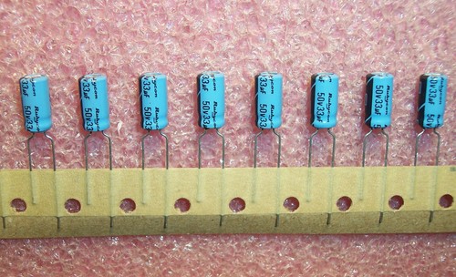 Qty 33uf 50v radial - qty,